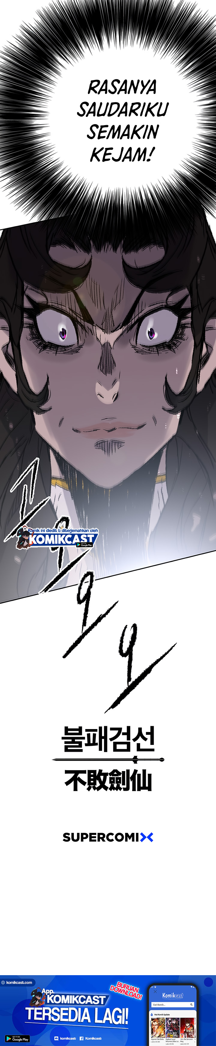 The Undefeatable Swordsman Chapter 71 Gambar 37